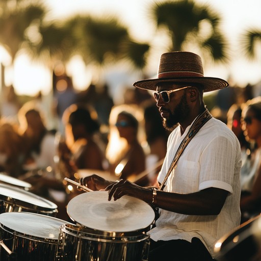 Immerse yourself in an epic calypso journey where vibrant steel pans are masterfully intertwined with grand orchestral elements. This track brings the spirit of a carnival alive with sweeping crescendos and dynamic beats, perfectly capturing the essence of a majestic island festival.