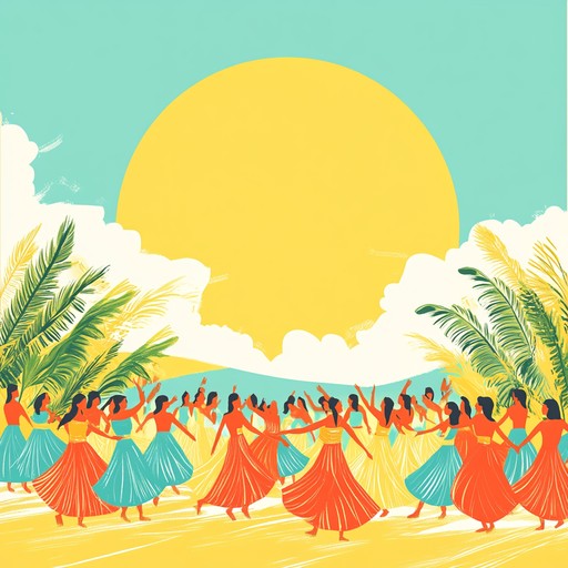 An energetic orchestral composition that encapsulates the jubilant essence of a summer festival. With lively strings, triumphant brass, and rhythmic percussion, this melody paints a vivid picture of sunlit fields, dancing crowds, and joyous celebrations. Ideal for evoking a sense of happiness, unity, and festive spirits.