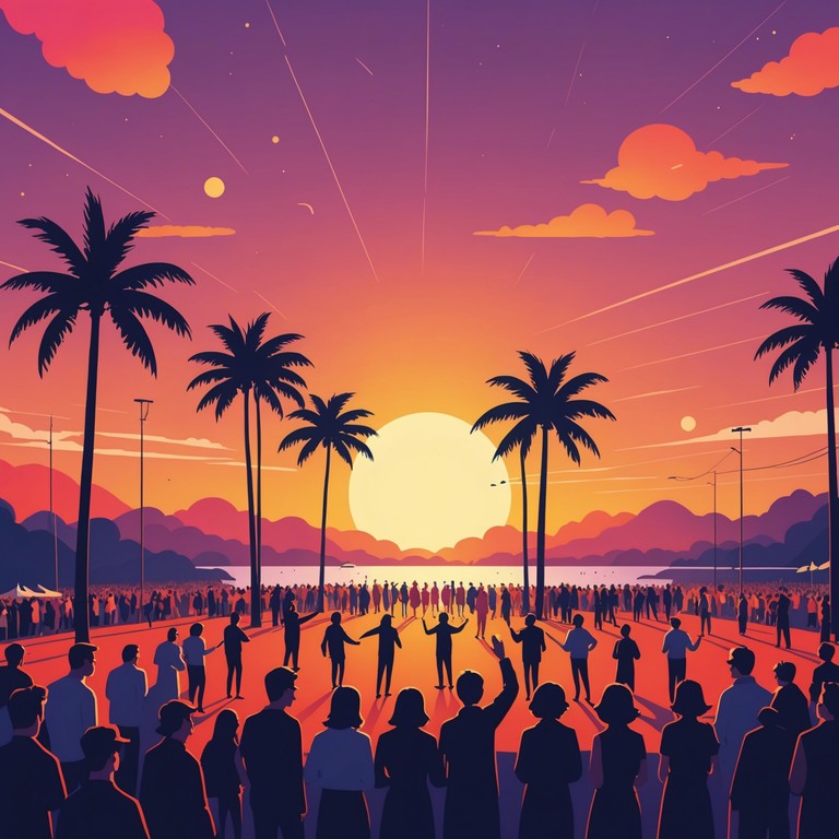 This track is a soaring journey through euphoric dance territories, featuring rich synthesizer layers and an infectious beat that propels listeners into a state of pure joy. Perfect for celebratory moments or high energy environments, the music encapsulates the feeling of a summer festival with its dynamic progression and optimistic vibes.