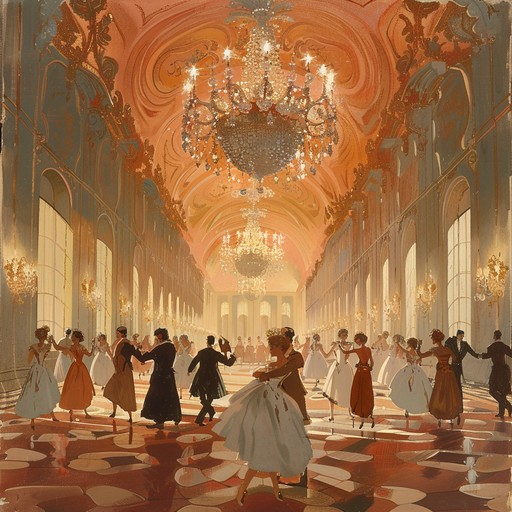 An exuberant harpsichord driven track that captivates with its lively and intricate dance rhythms. This composition brings to life the opulence and celebratory spirit of baroque era courtly dances, creating a joyous and elegant soundscape.