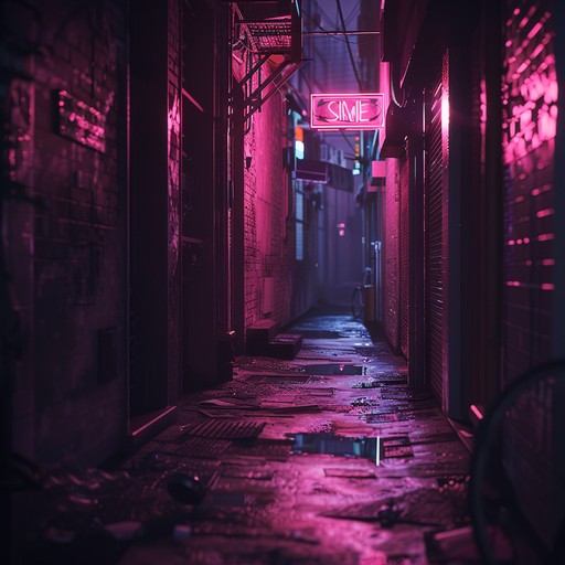 Dive into the shadows of an alleyway where dark, looming vibes mix with electrifying trap beats. The tension in the air is palpable, each beat resonating with a sense of foreboding mystery. Perfect for suspenseful moments and urban outings, this track captivates with its enigmatic energy and layered texture.