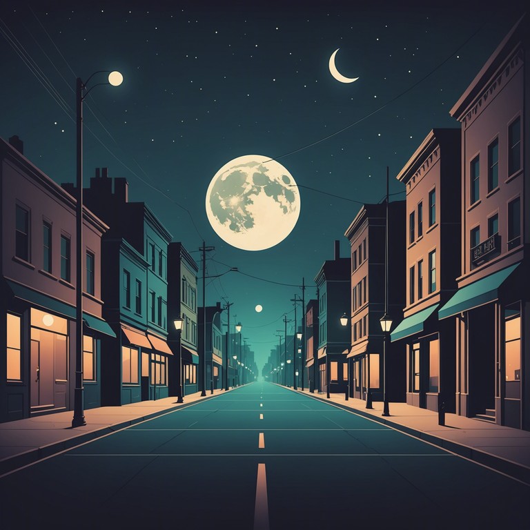 Imagine walking through serene, moonlit streets as soft, soulful beats play, intertwining with delicate piano melodies to create a tranquil urban nightscape. This rnb track crafts an aura of peace and introspection, ideal for reflective night time listening.