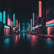midnight musings in electronic beats.