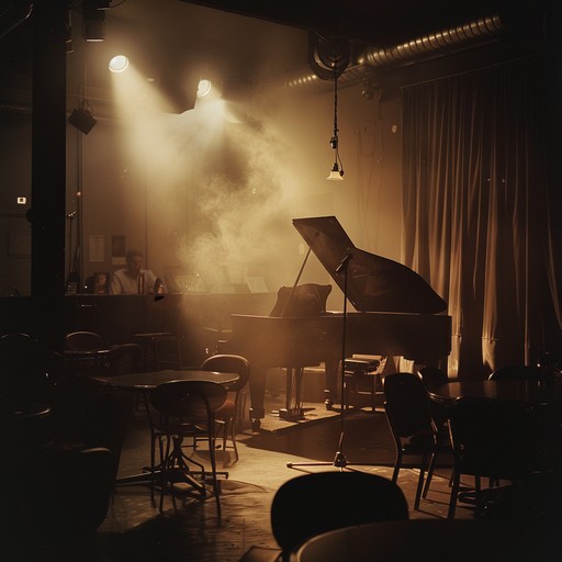Dive into a cavernous jazz club filled with ghostly whispers and haunting saxophone melodies. The smoke filled room trembles with unsettling double bass lines and spectral piano chords, creating a chilling, immersive experience perfect for late night contemplation or eerie storytelling.