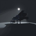 elegant piano piece evokes late night contemplation and serenity