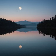 emotive piano under celestial twilight