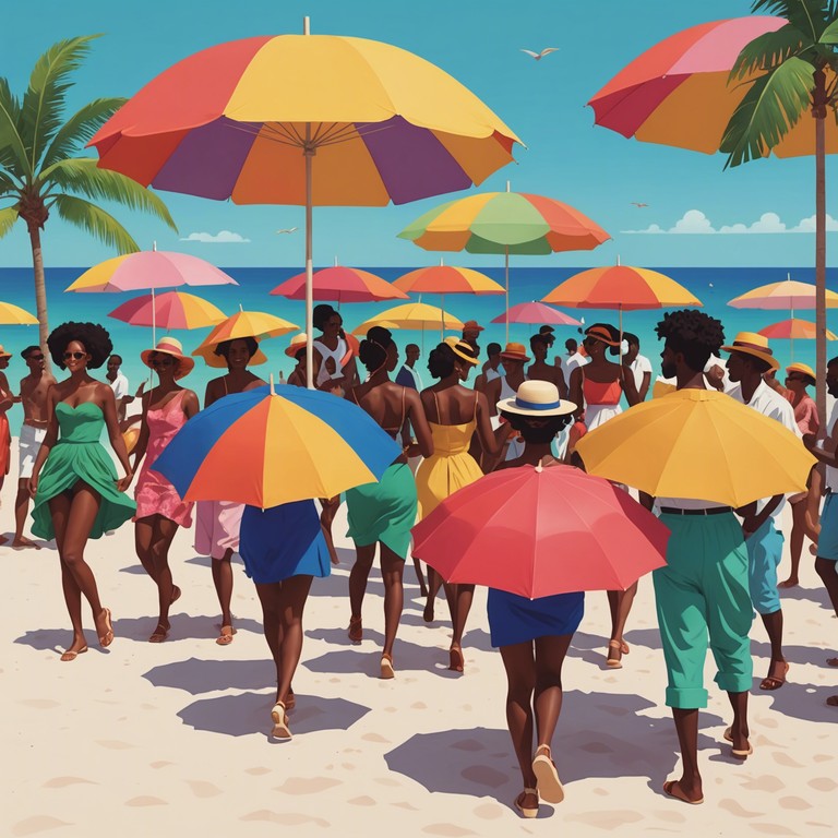 A lively instrumental track featuring classic calypso rhythms, tailored to evoke the spirited atmosphere of a caribbean carnival. The music captures the essence of sunlit beaches and joyful dancing with vibrant melodies and infectious beats.