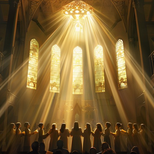 Feel the power of an invigorating instrumental gospel piece, where a dynamic organ and a spirited choir create an atmosphere filled with praise and joy, energizing the listener's soul.