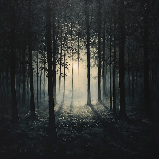 Dive into the serene and calm environment of a forest at twilight. The composition uses gentle synthesizer tones and ambient chill textures to create a peaceful and meditative experience, ideal for unwinding and introspection