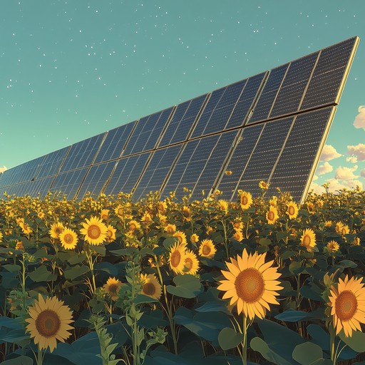 An upbeat and engaging jingle focusing on the theme of solar energy and sustainability, perfect for promoting eco friendly products or initiatives. The melody is cheerful, featuring a ukulele to create a bright and positive atmosphere.