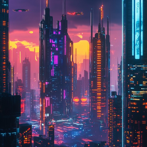 Immerse in a futuristic cityscape, where tension builds through layers of brooding beats and dark soundscapes. Heavy basslines intermingle with looming synths to create a suspenseful auditory experience that keeps you on the edge