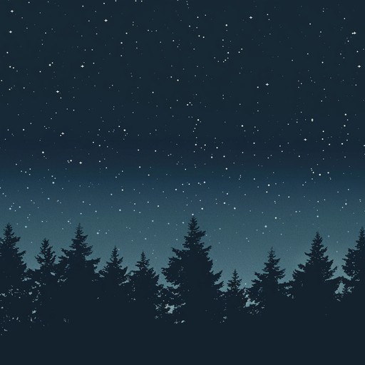 Imagine a serene walk through a nocturnal forest. Calming synthesizers and gentle chimes create a soundscape perfect for introspection and reflection.