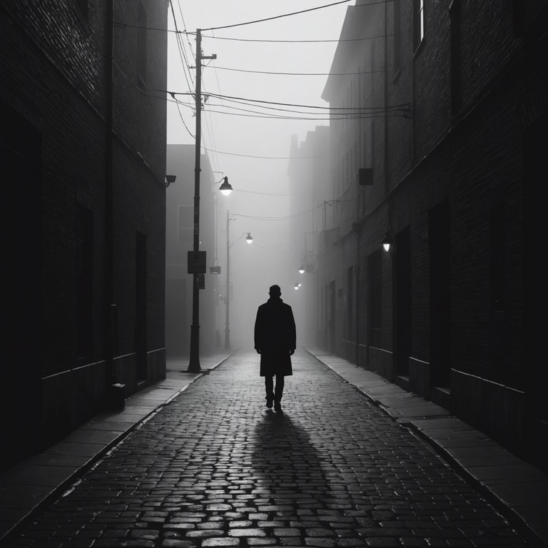 This track embodies the essence of a nighttime cityscape where the shadows hold secrets and menace lurks in every corner. The sounds are designed to create a feeling of suspense and unseen dangers, with deep bass and haunting ambient effects that mimic the unpredictability of urban areas after dark. A pulsating beat mirrors the heartbeating adrenaline of navigating through mysterious, dimly lit streets.