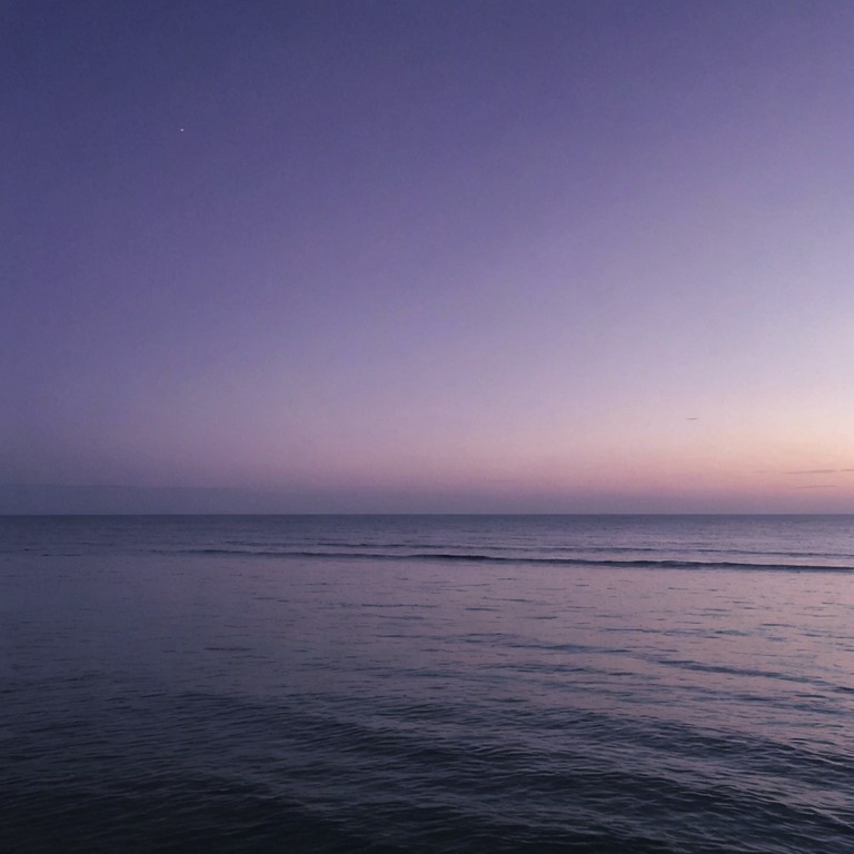 This instrumental track features sustained tones and leisurely tempos, bridging atmospheric synths with the calming plucks of electric bass, to create a soundscape that transports the listener on a serene voyage across mystical waters. Its gradual crescendos and subtle resolutions weave through time, inviting contemplation and inner peace.