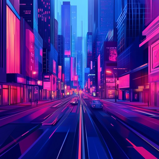 An energetic, bold instrumental pop track inspired by night cityscapes, featuring vibrant synth melodies and pulsating beats that capture the essence of an urban night out. The music builds and swells with anticipation, embodying the electrifying energy of neon lights and bustling streets.