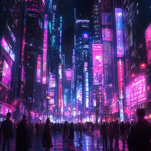 With vivacious electronic rhythms and radiant synths, this composition captures the essence of strength and poise, making it the ultimate backdrop for striding through a neon lit metropolis.