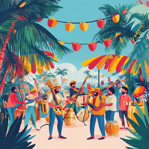 An exuberant blend of traditional samba rhythms and modern melodies, this instrumental track radiates euphoria and transports listeners to the heart of a brazilian carnival