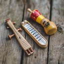 toy instruments and synths creating nostalgic, playful soundscapes.