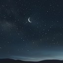 gentle soothing lullaby with twinkling night sky ambiance