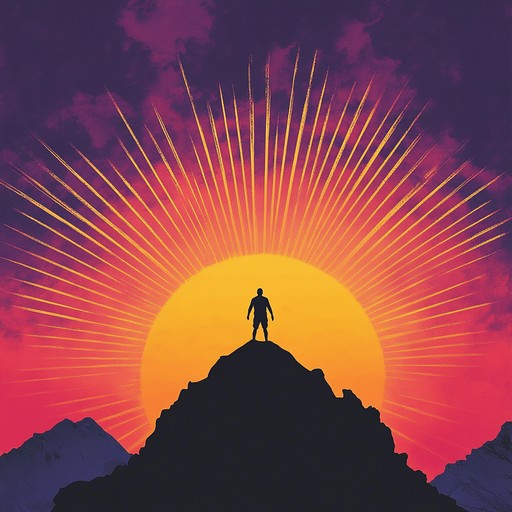 Into the rising sun is an instrumental techno track that combines driving beats with uplifting melodies, inspiring listeners to embark on journeys toward new horizons and embrace new beginnings. The pulsating rhythms and soaring synths create an atmosphere of hope, courage, and forward momentum, evoking the feeling of watching a sunrise and the promise of a new day.