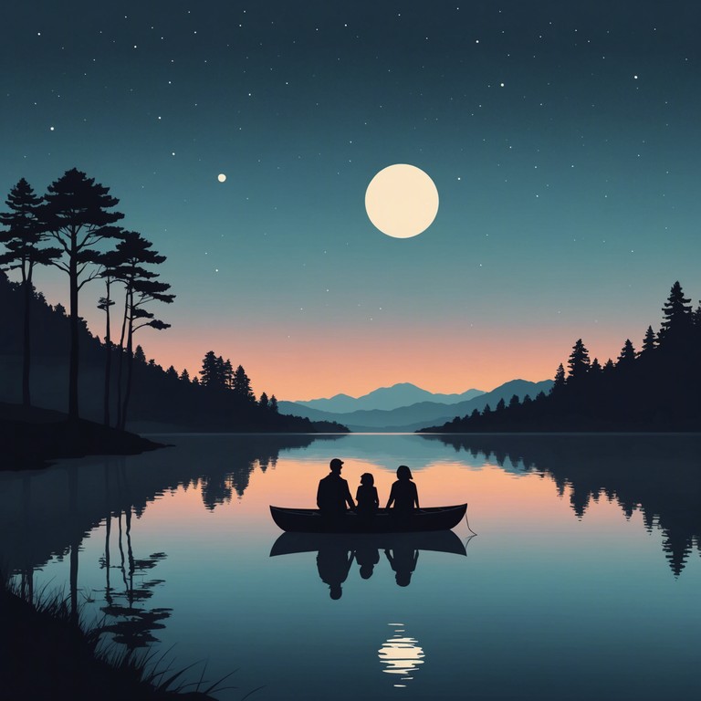 Immerse in the deep, sultry vibes of a country song, enveloped by the warmth of acoustic strings and the soft glow of moonlight. The music captures the essence of a quiet, intimate night shared between old lovers, reminiscing and rekindling deep emotions.