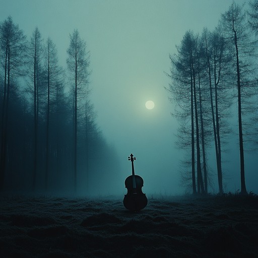 An instrumental composition blending melancholic cello strains with dark ambient textures, evoking a sense of nostalgia and drama. The piece draws listeners into a mysterious journey through sound.