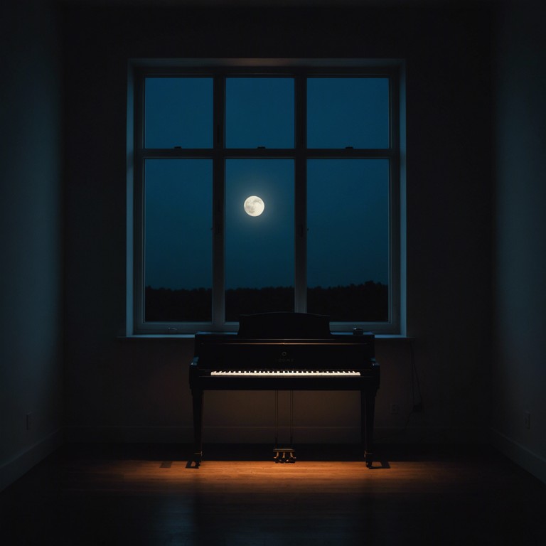 Expanding on the theme of hidden fears and quiet contemplations, midnight whispers unfold uses an electric piano to create a series of unsettling yet deeply moving melodies. The subtle incorporation of ambient sounds and light percussive elements adds complexity, inviting the listener on a journey through the quieter, more contemplative parts of the soul.