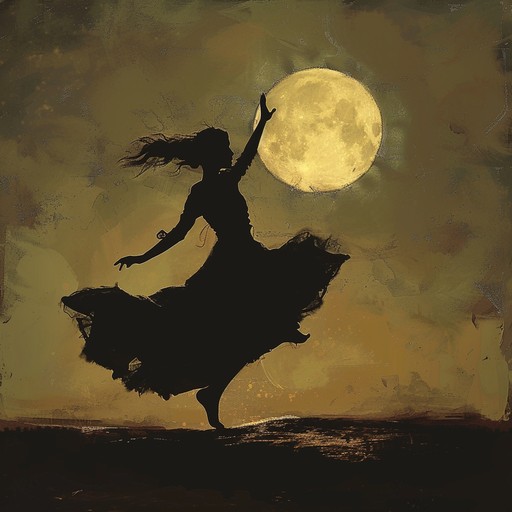 Imagine a moonlit clearing where violin strings set the air on fire, accompanied by rapid handclaps and the stomp of dancing feet, evoking a night full of passion and folklore.