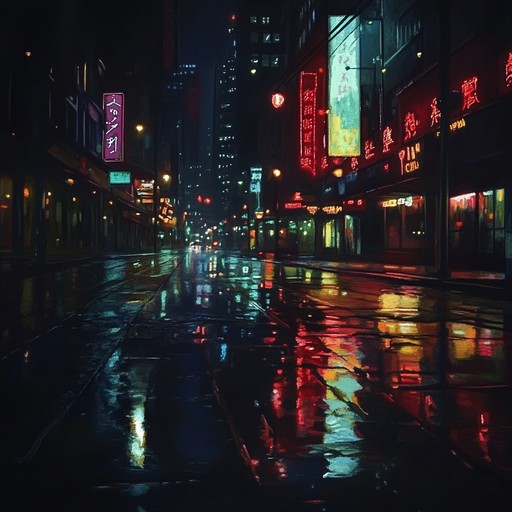 This instrumental piece utilizes iconic 80s synthesizers and drum machines to create a nostalgic soundscape. The reflective melodies and atmospheric layers evoke a sense of longing and introspection, transporting the listener back to the neon lit streets of the past.