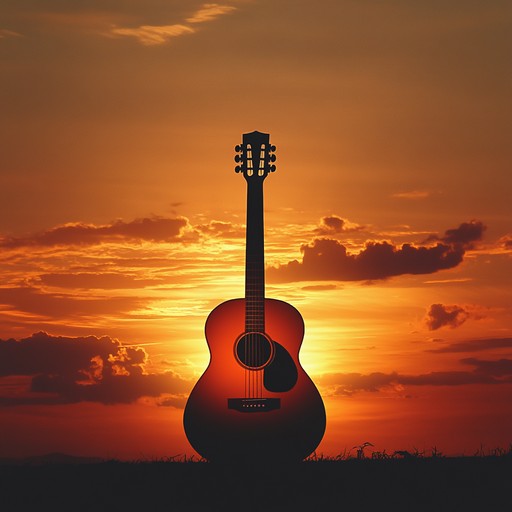 This tender folk rock piece captures the serene nostalgia of a golden sunset, with gentle guitar strumming and warm melodies. The composition evokes a sense of peaceful reflection and heartfelt moments, perfect for unwinding and reminiscing. Each note blends harmoniously, creating a soothing and evocative atmosphere.