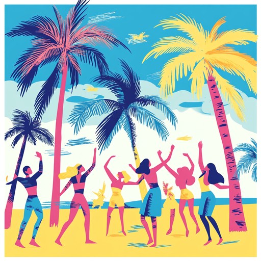 An energetic mambo piece filled with lively instrumentation, featuring bright brass sections, playful piano, and infectious percussion. Celebrating the warmth and joy of summertime on a tropical beach, every measure resonates with optimism and danceable grooves.