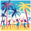 upbeat rhythms with vibrant, sunny caribbean influences