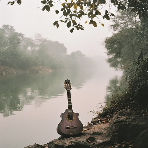 Experience a tranquil journey through the fusion of indian raga and rock music. Sitar merges with laid back rock instrumentation, crafting a serene, ethereal soundscape that soothes and captivates.