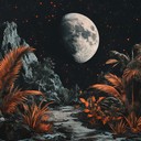 soothing, ethereal blend of lunar and ambient jungle sounds