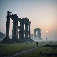 melodies whispering through ancient stones