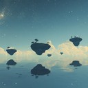 an ethereal instrumental folk rock evoking otherworldly, mystic landscapes