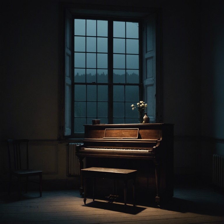 Imagine a scenario where the piano’s notes feel almost tangible in the chilly air of a night shrouded in mystery, with a haunting melody that almost tells its own tale of caution and curiosity. Perfect for immersive listening or setting a dramatic scene in film or theatre.