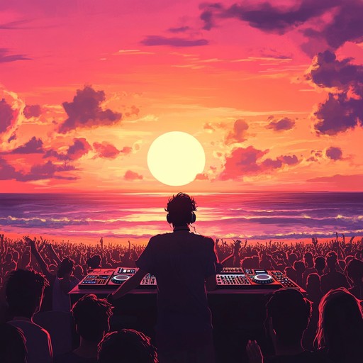 This vibrant, uplifting track celebrates the raw energy of a sunrise festival with driving synth lines, and euphoric drops tailored for an unforgettable dance experience.