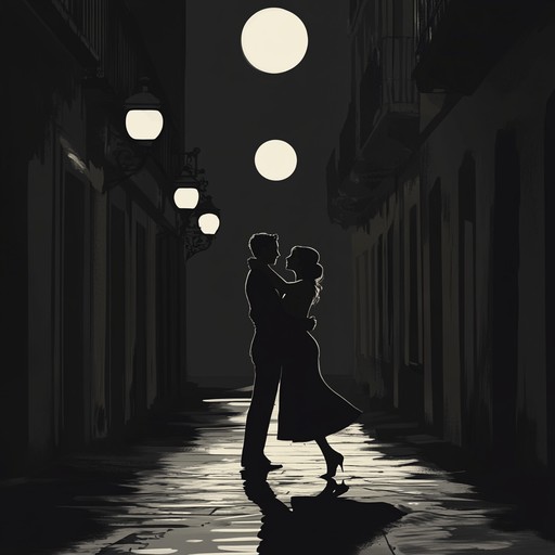 A heartfelt tango unfolds under moonlight, musically narrating a bittersweet love story where passion and sorrow dance harmoniously. It’s a tale of longing and nostalgia, woven through sultry accordion and melancholic strings, invoking deep emotions and vibrant imagery of starry buenos aires nights. The melody gracefully navigates through complex emotions, engaging the listener in a soulful journey of past loves and lost moments.