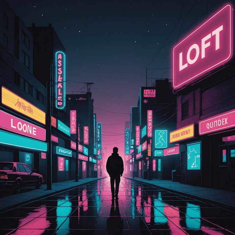 Immerse yourself in the sonorous landscapes of a bygone era, where each note played by the synthesizer mirrors the flickering neon lights and the solitude of urban nighttime. Crafted to induce a meditative reflection on past and present moments, the composition serves as a bridge connecting reminiscent emotions with contemporary sentiments.