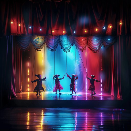 A light hearted operatic instrumental inspired by whimsical puppet movements, combining classical string arrangements with playful woodwind flourishes. The melody waltzes through lively characters, evoking a spirited and enchanting theatrical experience.