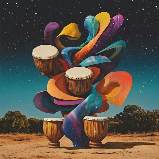 Experience a mesmerizing fusion of afrobeat grooves and psychedelic tones, as traditional african instruments meet trippy synths to create a sonic voyage through the pulsating heart of lagos.