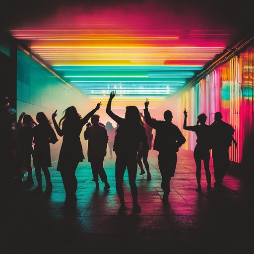 An energetic dancepop instrumental that captures the exhilaration of dancing under bright city lights. Featuring upbeat electronic rhythms, vibrant synth melodies, and a driving bassline, it brings a joyful and uplifting atmosphere that inspires listeners to move and feel alive.