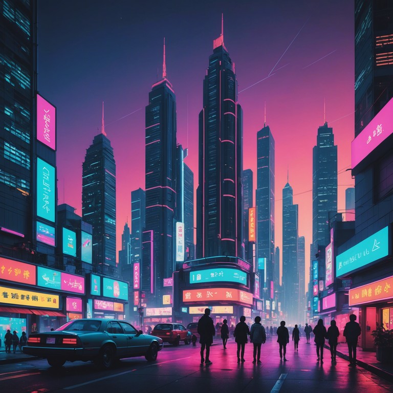 Imagine a bustling, neon lit city where children explore with curiosity and wonder, the music matching each footstep with an electronic pulse. This track serves as an auditory guide through a brilliant, futuristic world tailored for children's boundless imaginations.