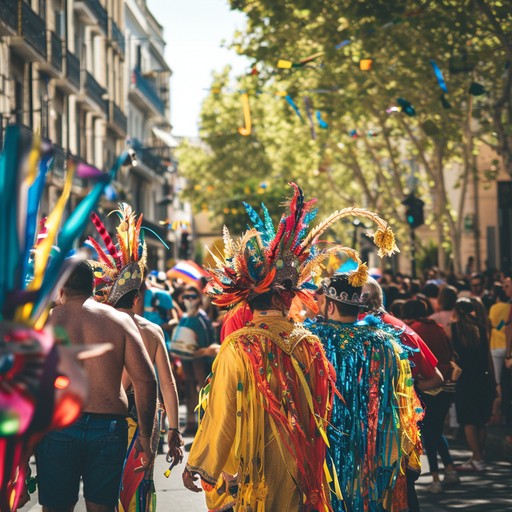 Experience the joy and excitement of a carnival with this track that fuses lively latin rhythms and caribbean steelpan melodies. Perfect for festive gatherings, this instrumental song captures the vibrant essence of dancing in the streets. Celebrate life with sounds that inspire movement and joy.