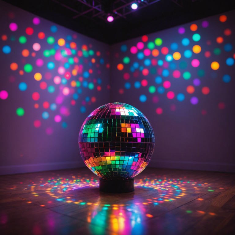 This track invokes the high energy disco era with a contemporary twist, featuring pulsating bass lines and rhythmic drum beats that create an eternal dance floor ambiance. The track starts with a strong disco vibe that gradually incorporates modern electronic effects, making it a perfect bridge between the past and the present in music.