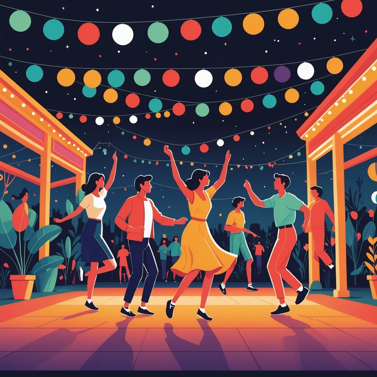 A joyous track that captures the essence of a festive mambo night with vibrant brass sections and infectious rhythms that make you want to dance under the starlit sky. Perfect for energizing parties or cultural celebrations that require a dose of upbeat latin rhythms