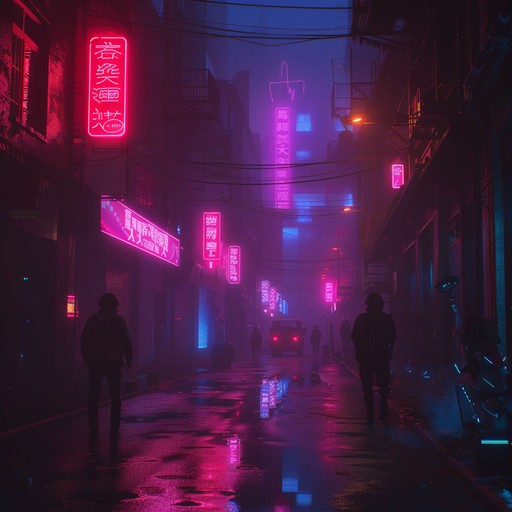 A track where the soothing, soulful sounds of chill music meet the raw, energetic vibes of punk, creating a unique atmosphere that's both relaxing and invigorating. This song captures the essence of walking through neon lit streets at night, feeling both the calmness of the evening and the buzz of urban energy.