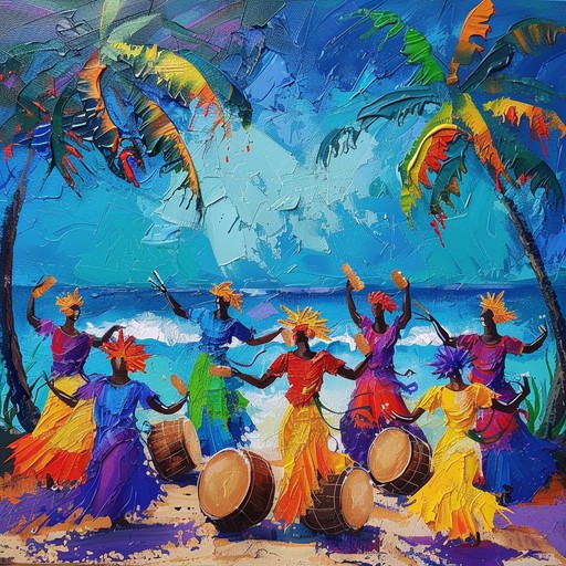 A spirited and energetic afro cuban instrumental piece, bright island dance vibes captures the essence of a lively summer festival. Rhythmic congas, driving bass lines, and expressive brass melodies create a danceable groove that radiates confidence and joy. Infused with elements of traditional cuban music and modern afrobeat, this track is perfect for setting a festive, upbeat atmosphere. The seamless blend of percussive layers and melodic hooks ensures a captivating listening experience.