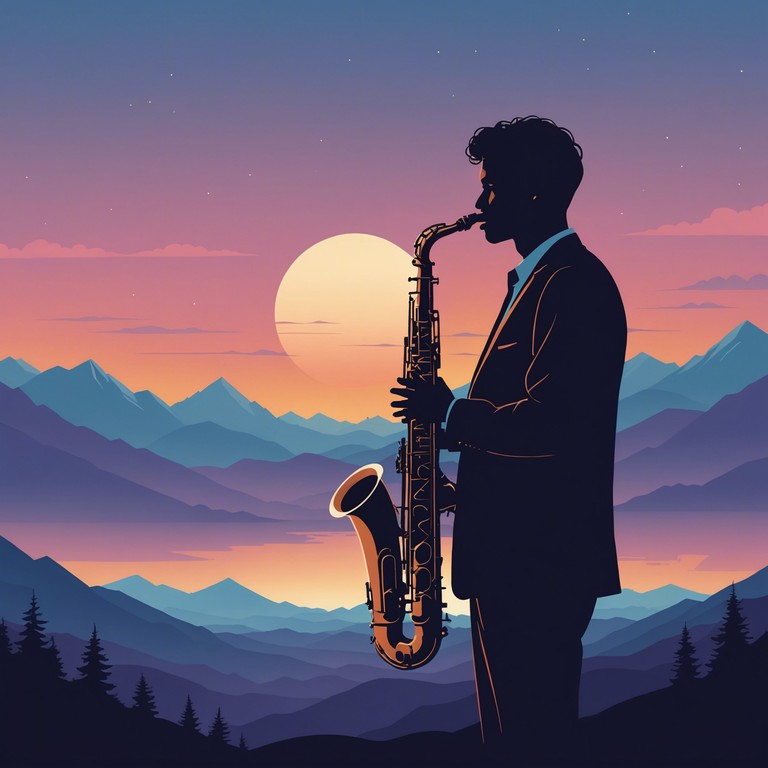 An ethereal blend of classic jazz with modern overtones, this track uses its soaring saxophone melody to evoke feelings of release and transcendence. Ideal for moments of reflection or inspiration, it serves as a musical metaphor for breaking free from constraints and reaching new heights.